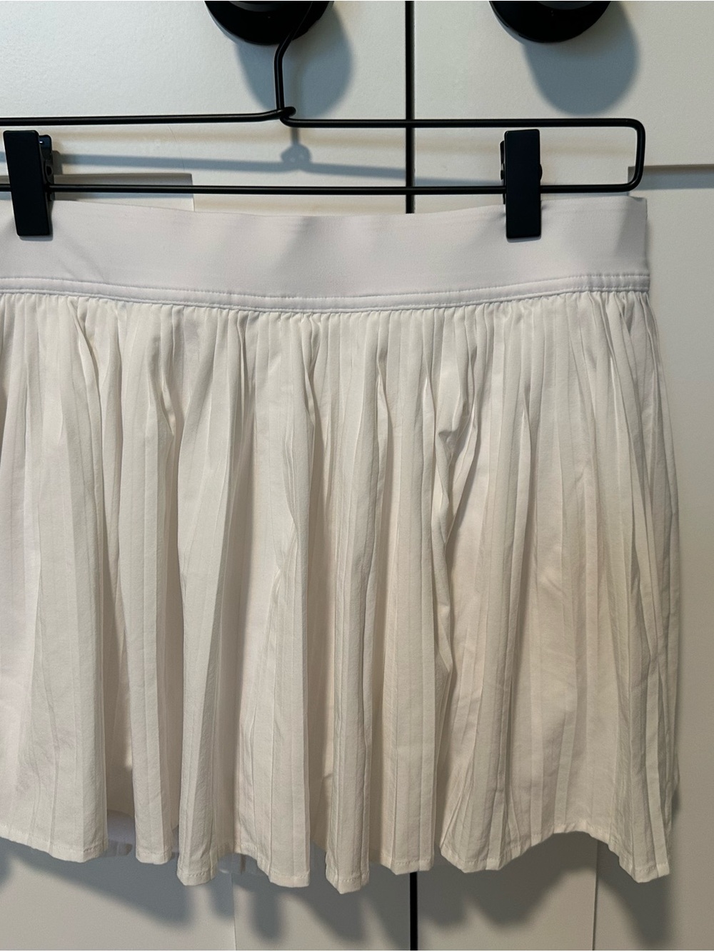 lululemon athletica White Pleated Mini Skirt